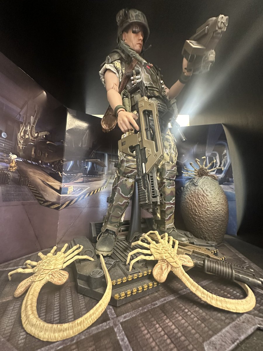 Still one of my favorites of all time.  Nothing beats the colonial marines from Aliens.  (The extended cut of course).  #colonialmarines #aliens #scifi #Marines #ACTIONFIGURES #sixthscale #onesixthscale