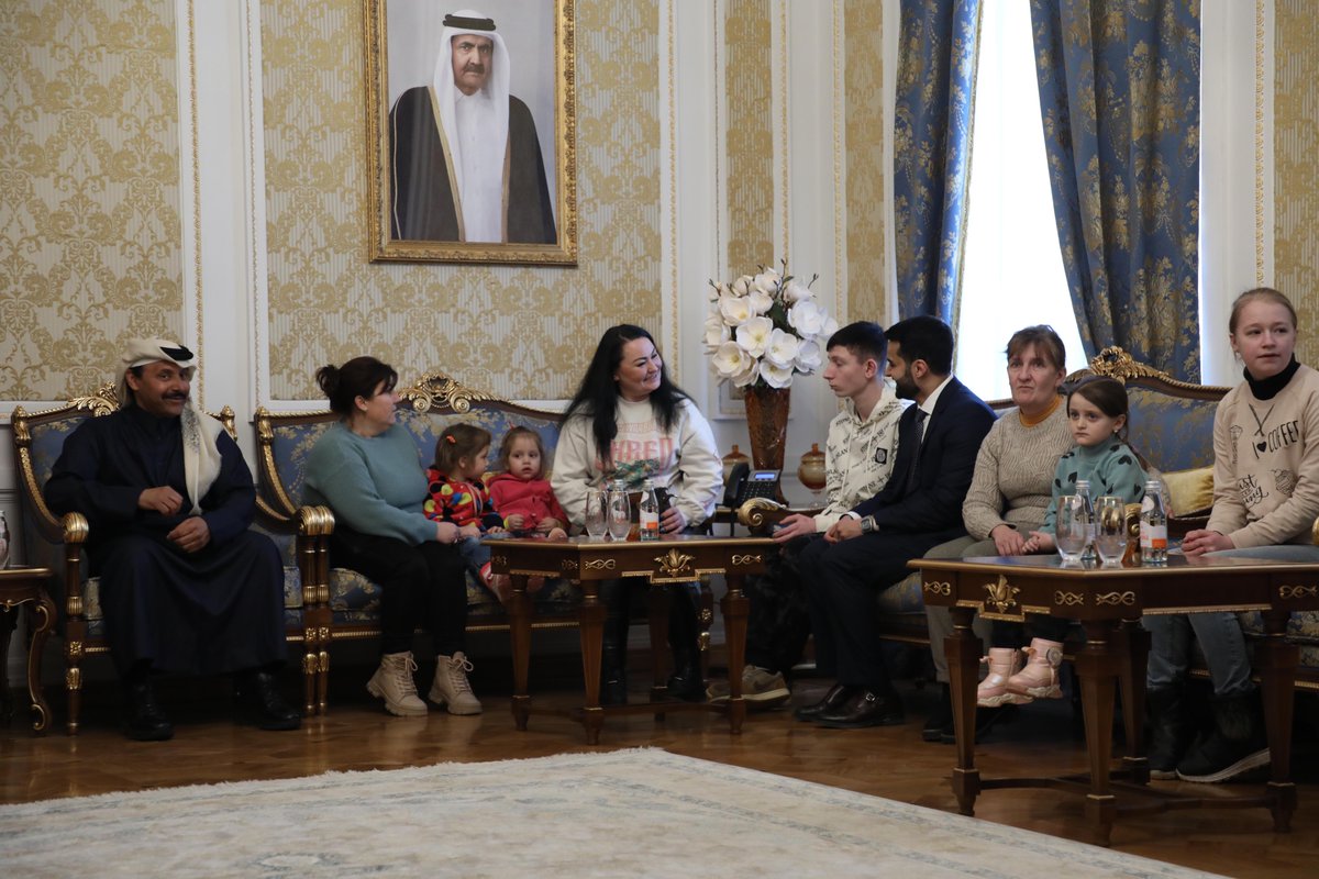 The State of #Qatar has successfully facilitated the reunification of 11 Ukrainian children with their families. Since October 2023, Qatar has mediated between the Russian and Ukrainian governments with the aim of reuniting families separated as a result of the conflict.