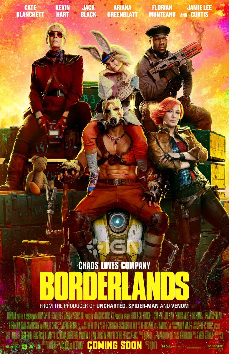 SPM!!! ¿Les ha pasado que son muy fans de algo que alguien toma para hacer algo que puede terminar siendo muy malo, pero no pierden la esperanza de que algo bueno salga de ahí? Bienvenidos a mi sentir...
#Borderlands #Borderlandsmovie