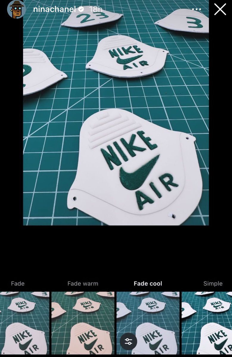 ComplexSneakers's tweet photo. .@ninachanel teases a Jordan 3 👀 https://t.co/3YlcxrFA4U