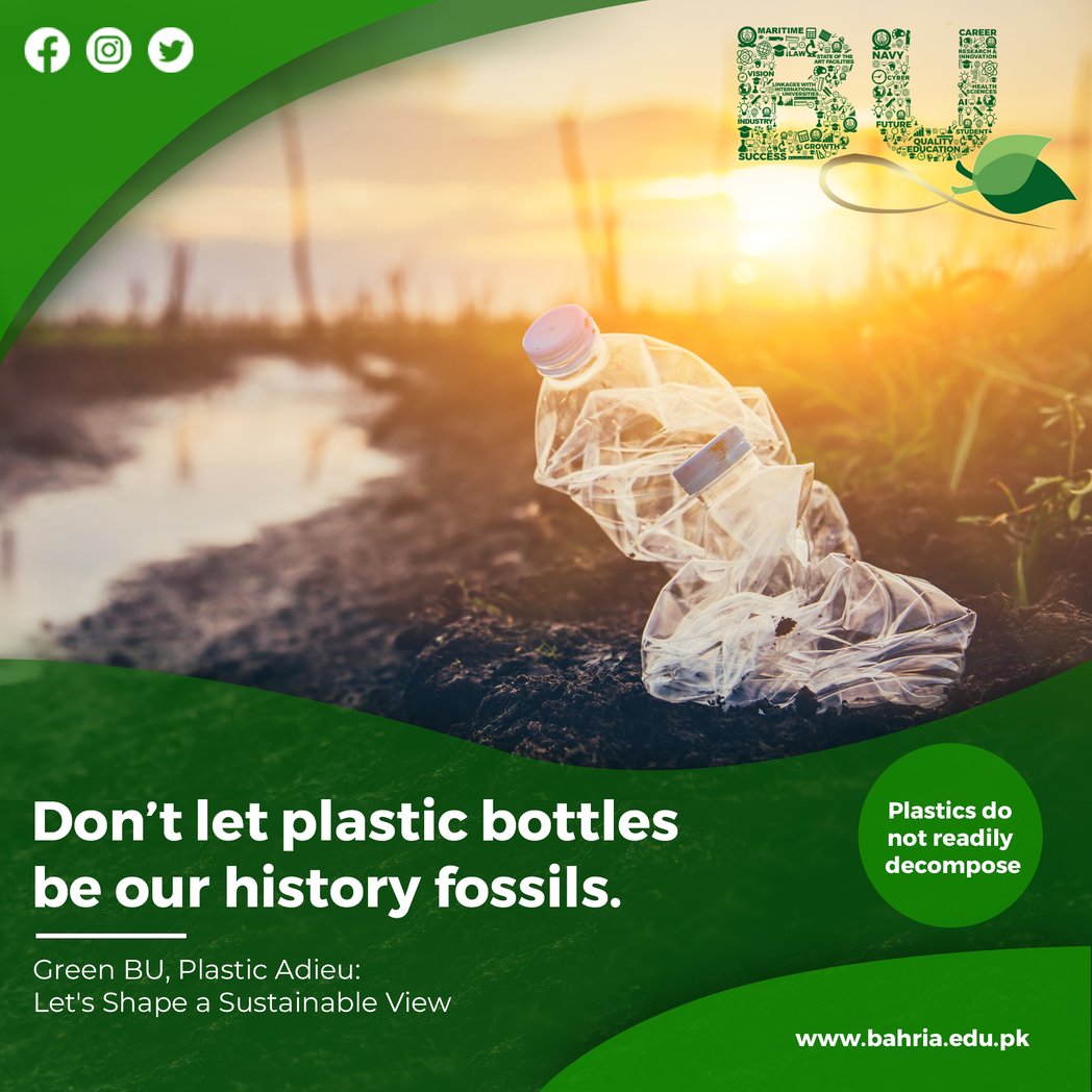 Worldwide, one million plastic bottles are purchased every minute. Plastic is now ubiquitous in our natural environment. It do not readily decompose when they break into smaller and smaller pieces, even after they become too small to be seen through a microscope. #gogreen💚