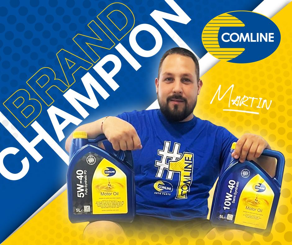 Meet Martin from Bulgaria, a market where Comline Lubricants are hugely popular with our distributor partner, Auto Plus, and its customers. 💙 Thanks for championing the Comline brand Martin !🇧🇬