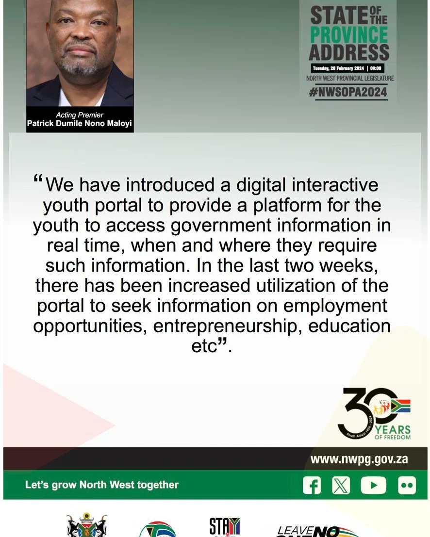 NWPGOV's tweet image. R 17 million has been set aside to fund NPOs to provide a basket of services to persons with disabilities. #NWPG #NWPL #NWSOPA2024 #LetsGrowNorthWestTogether