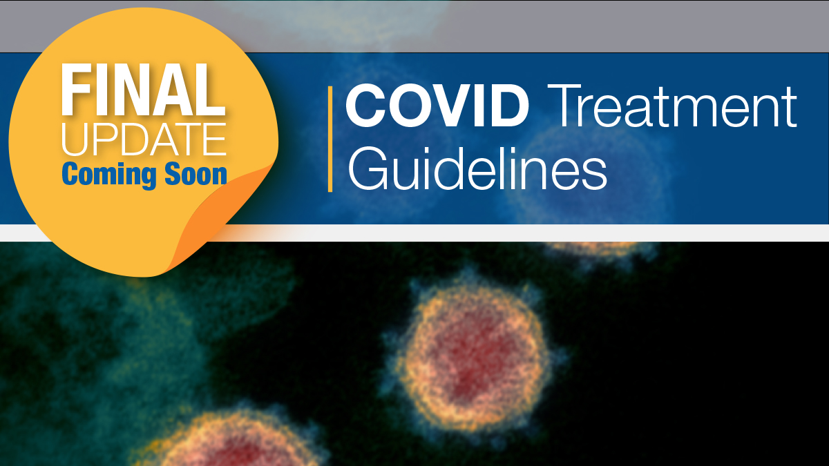 The #COVID19 Treatment Guidelines will have one last update early this year. Read more about the future of the Guidelines and other updates on our What's New page: bit.ly/3VSWpVa