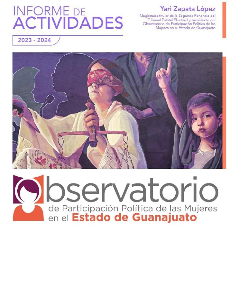 #oppmeg te invita a seguir por redes sociales el informe anual de actividades de la presidencia 2023-2024, miércoles 21 de febrero a las 14:00 hrs.

"A través del ARTIVISMO podremos apreciar una verdad, entre tantas, para crear un entramado de redes de apoyo entre mujeres". YZL
