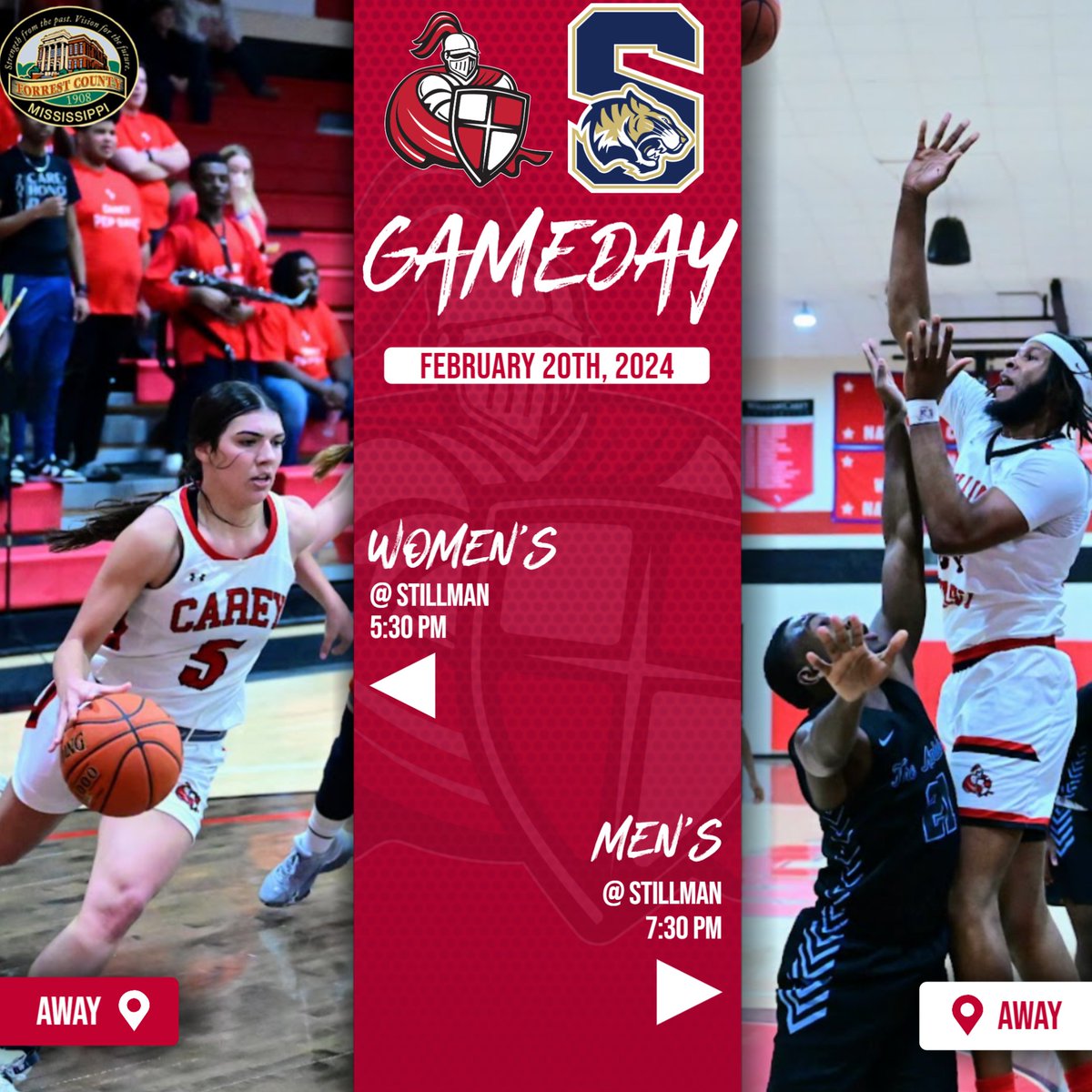 GAMEDAY! Men's and women's basketball head into the penultimate game of their regular season. They travel to Stillman for an evening tip-off. Women set to get underway at 5:30 PM and the guys immediately following at 7:30 PM. You can follow all the action below: Video:…