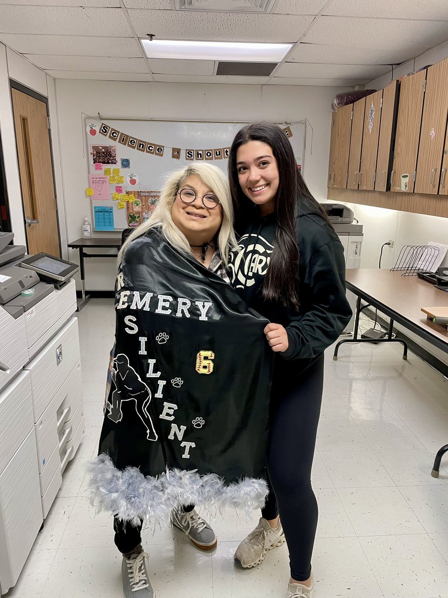 GAME DAYY!! 
Today I gave my cape to my amazing anatomy teacher Mrs. Sochia for always making her class entertaining and interactive. Thank you for all you do for your students! <a href="/debbisochia/">Debbi Sochia</a> <a href="/ClarkSoftball/">Clark Softball</a> <a href="/CoachHalli/">Becca Halliburton</a> <a href="/jordangoins07/">Coach Jo</a> <a href="/clarkcoachkelly/">Coach Kelly</a>