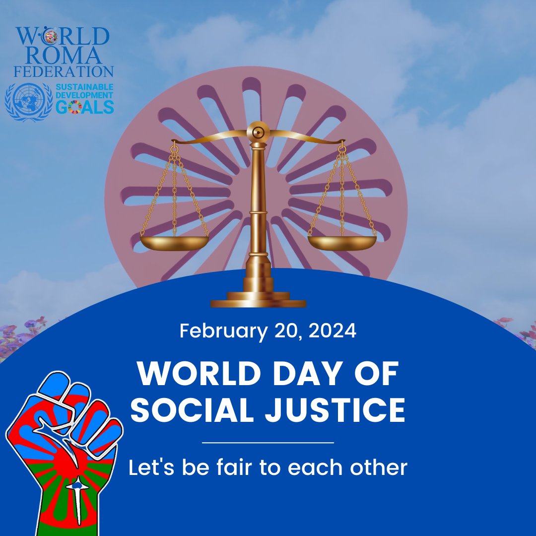World Roma Federation (@wrfederation) on Twitter photo On #WorldSocialJusticeDay, we stand with the Roma community in the fight for equality, inclusion, and justice. Let's work together to break down barriers and create a more equitable society for all. #RomaRights #SocialJustice We want to recognize the work of <a href="/US_SRREJ/">Special Rep for Racial Equity and Justice</a> & thank her On #WorldSocialJusticeDay, we stand with the Roma community in the fight for equality, inclusion, and justice. Let's work together to break down barriers and create a more equitable society for all. #RomaRights #SocialJustice We want to recognize the work of <a href="/US_SRREJ/">Special Rep for Racial Equity and Justice</a> & thank her
