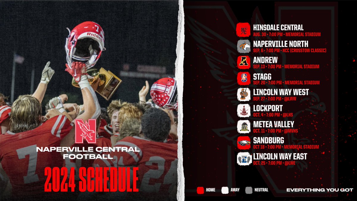 Naperville Central Football (@officialnchsfb) on Twitter photo 