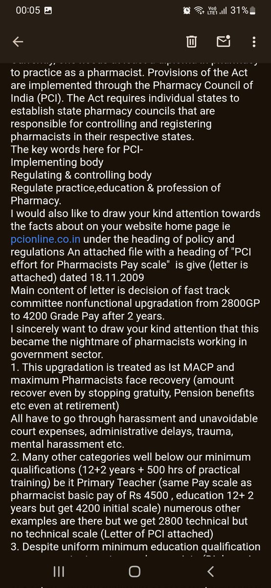DhirenShokeen's tweet image. Don&apos;t know when #pharmacists of India message &amp;amp; get privileged of getting blessings of PCI President (which is his job to work for upliftment of profession)
Since 3rd pay commission pharmacist are dragged, crawling for right #payscale #cadre
All PCI President ignored #Pharmacist