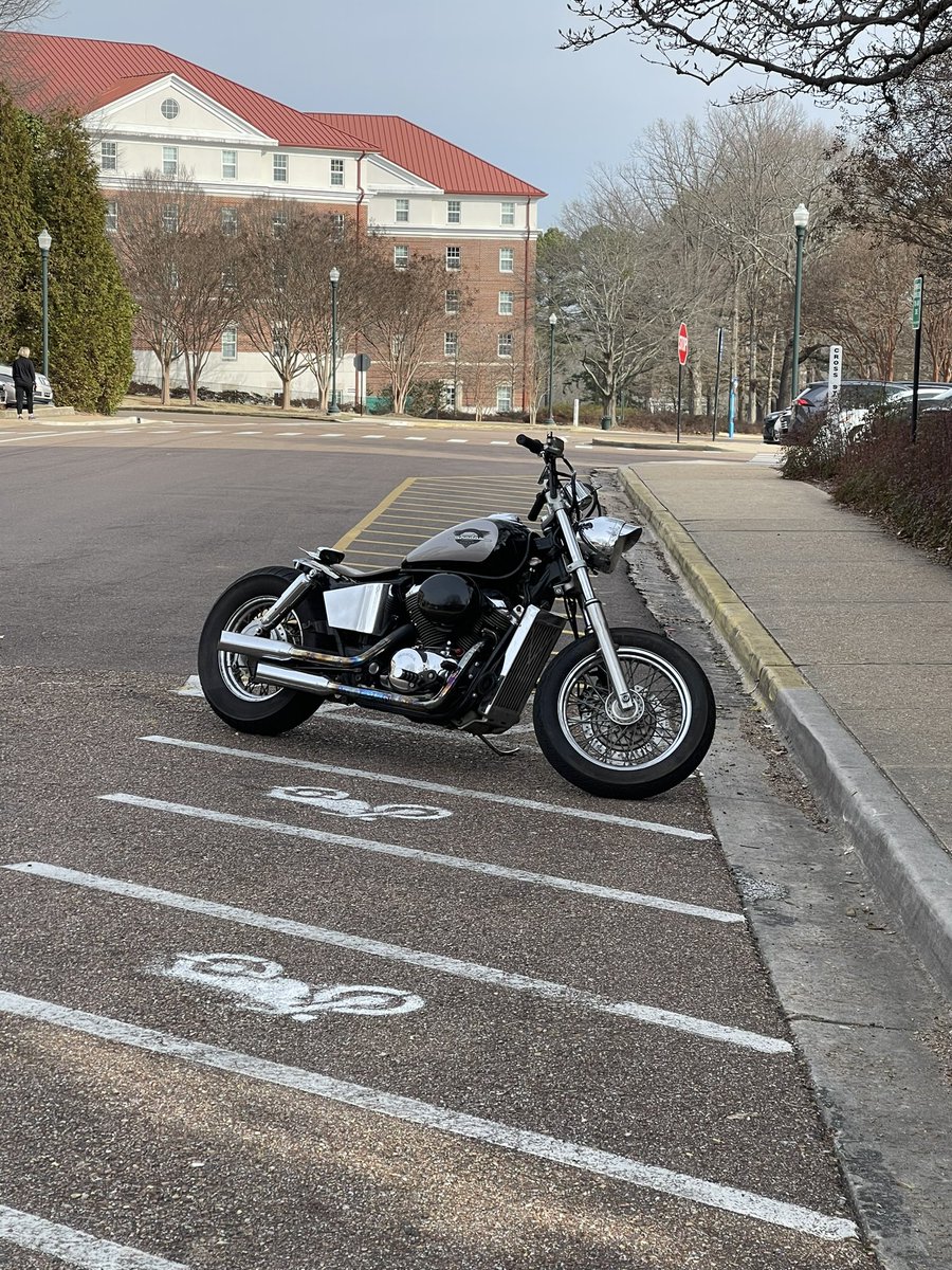 jsull_11's tweet photo. Pulled up to work and some older gentleman asked “Is that a Harley? It sounds good” haha no sir but thank you https://t.co/JaJ8CzBNoc