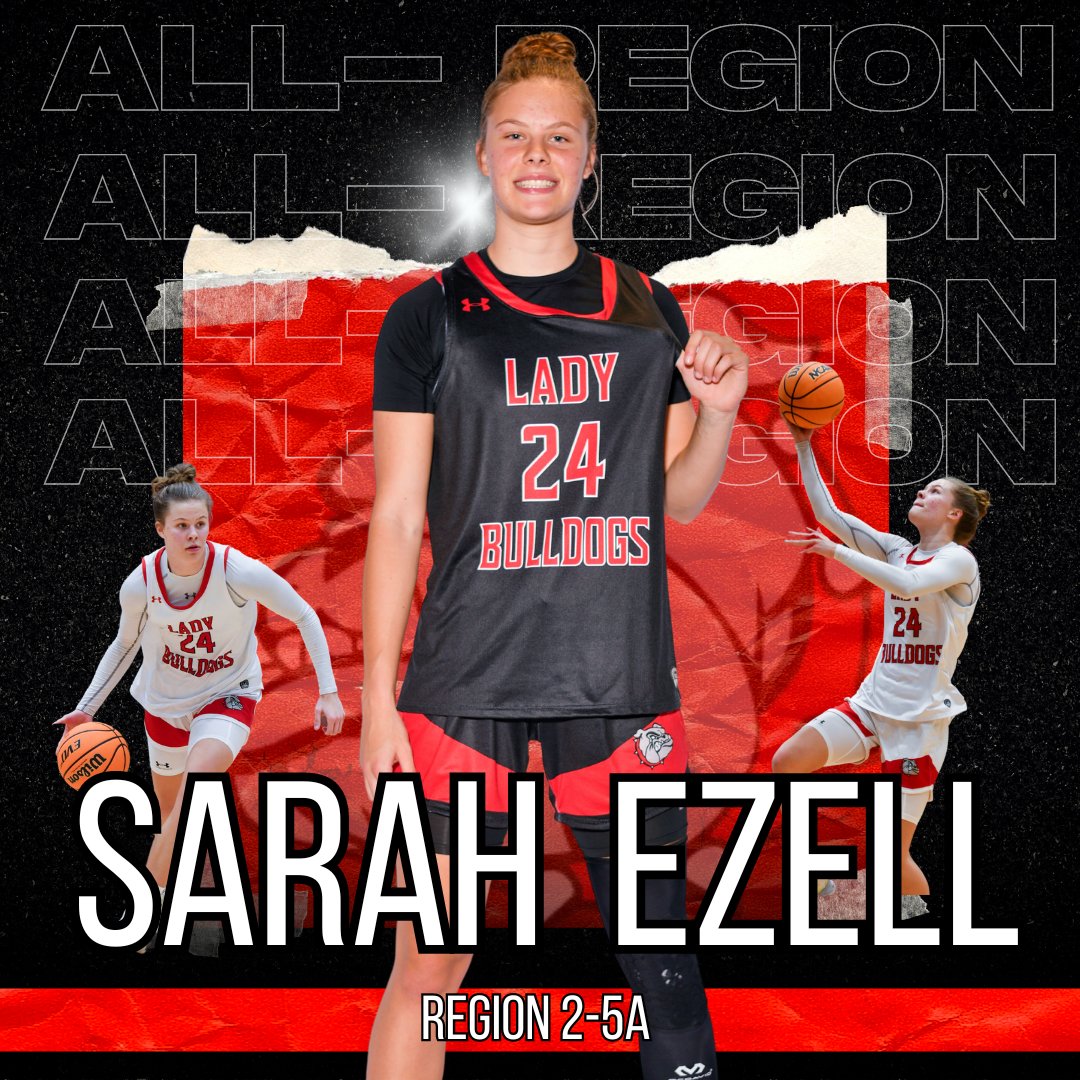 Congratulations to senior forward Sarah Ezell for being named to the All- Region team!