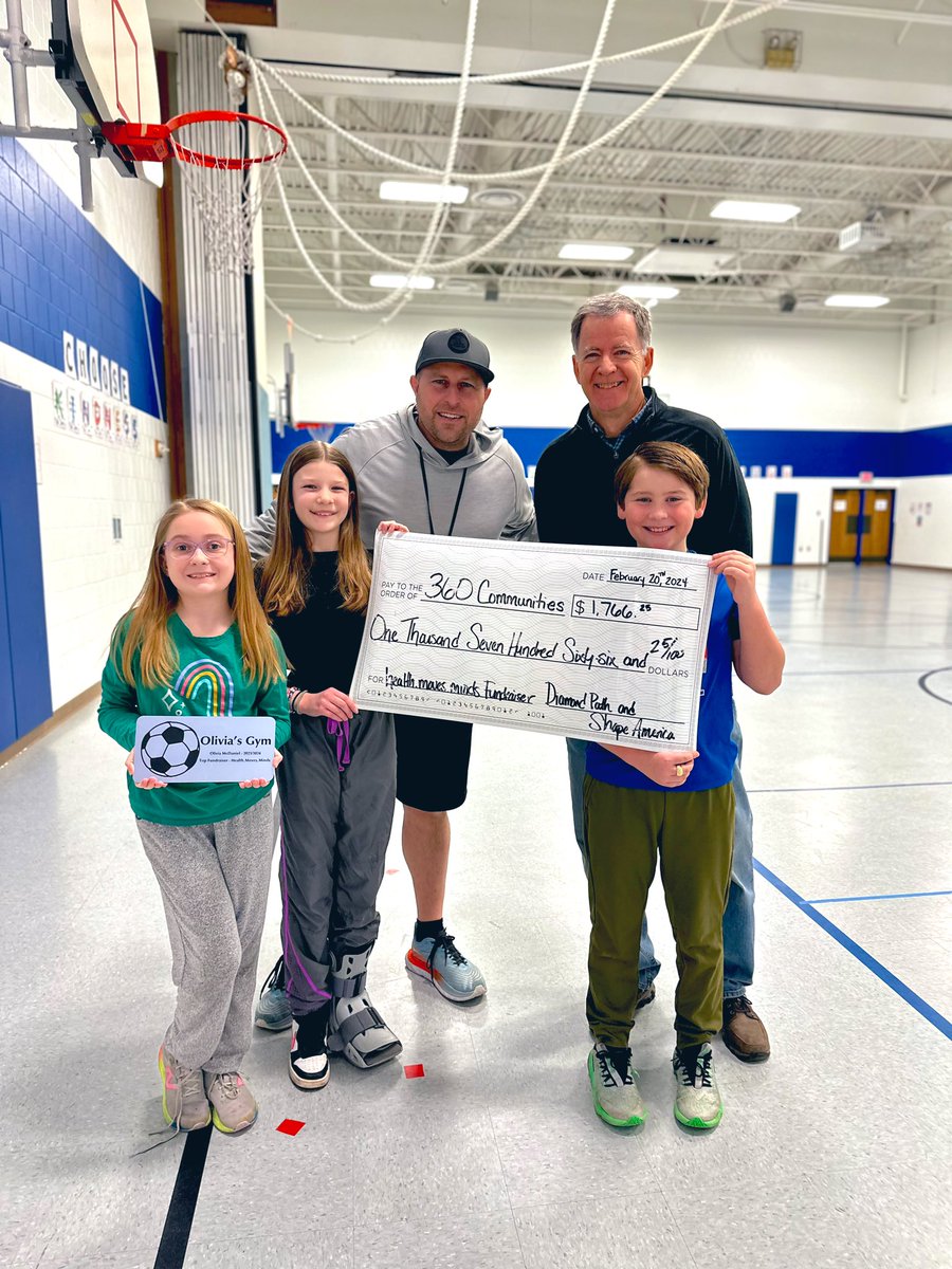 Tom - “The team was in tears when I told them.”

This is the #1 reason I choose #healthmovesminds. Making a diff at a HUGE level, locally! 

Pictured here are Tom Halloran from @360Communities, S council Ls & our Top Fundraiser.

#196pride @MNSHAPE @SHAPE_America @DiamondPath196