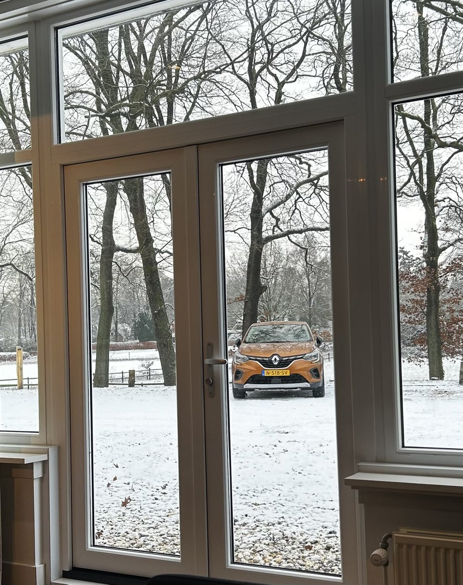 @HotelOranjeoord winter landscape and my 🤩 #mycaptur 

@RenaultCaptur @Renault_NL @StamRenault @capturtweet