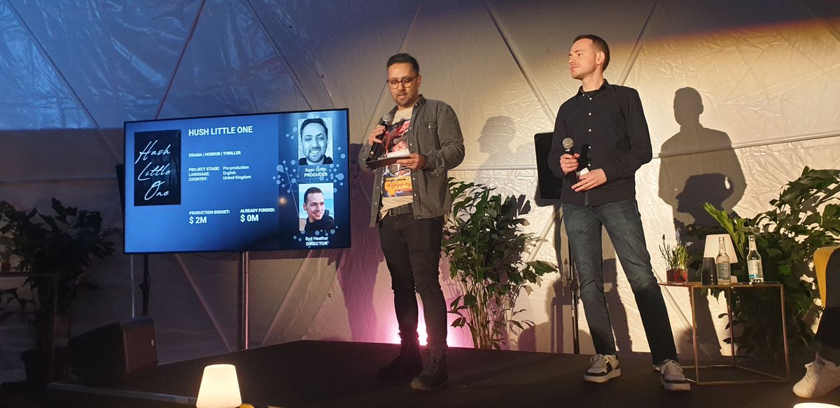 Just back from my very first <a href="/efm_berlinale/">European Film Market</a>. 

Thank you <a href="/LargoAI/">Largo.ai</a> for the opportunity to be one of 15 projects to pitch our brand new supernatural folklore horror feature inside the wonderful Gropius Dome to a full capacity of 200+ industry professionals. 

What an experience!