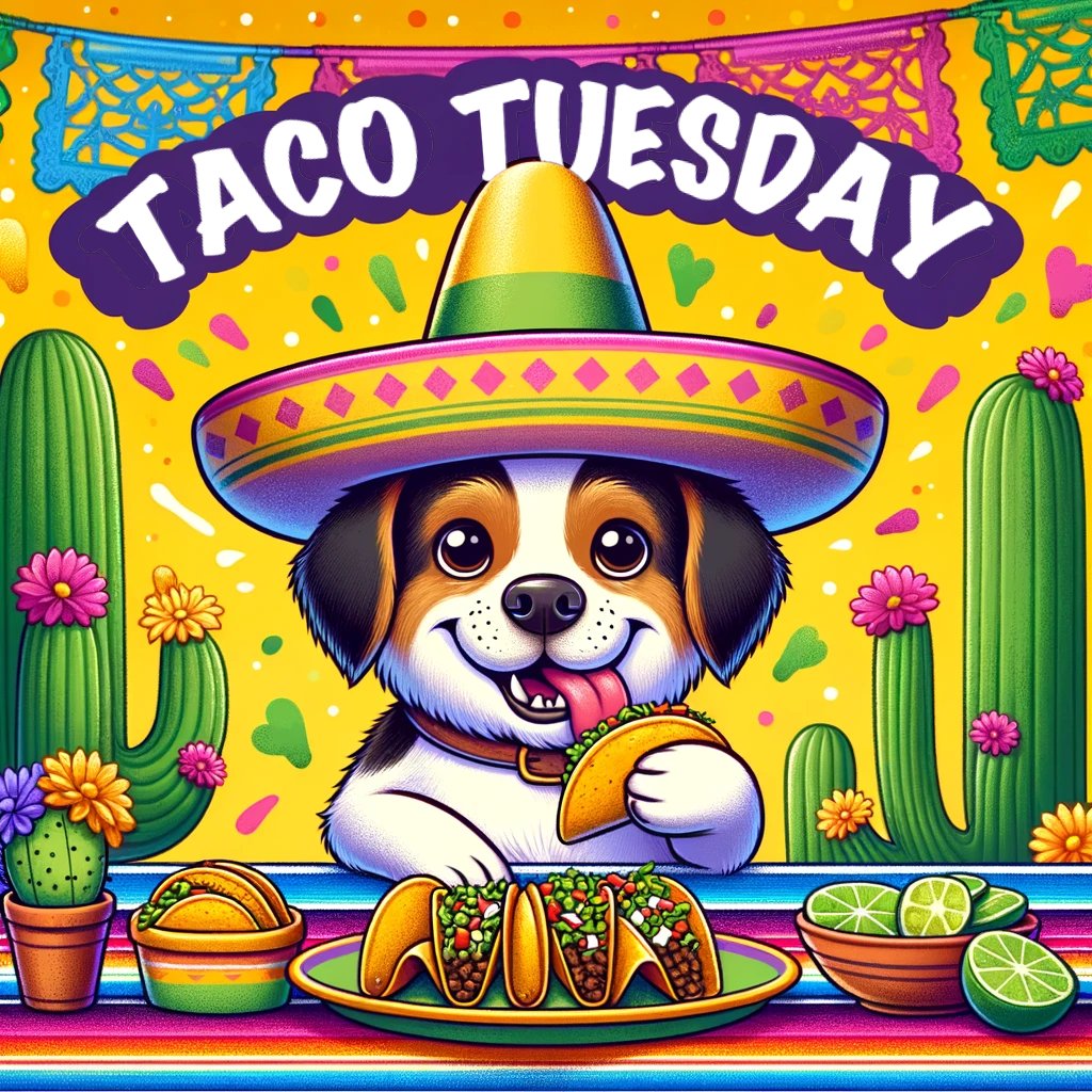 PotcakeNFT's tweet photo. It's lunchtime here. #TacoTuesday in full effect! What's your favorite go-to meal for lunch?
π²π½ Did you know that "cruzas" is one of the names for street dogs in #Mexico?
https://t.co/RDQl8F6wpy
#dogrescue #potcake #taco #cruzas #chuchos #solovinos #pipeco #perrocorriente https://t.co/kKv2pCIssH
