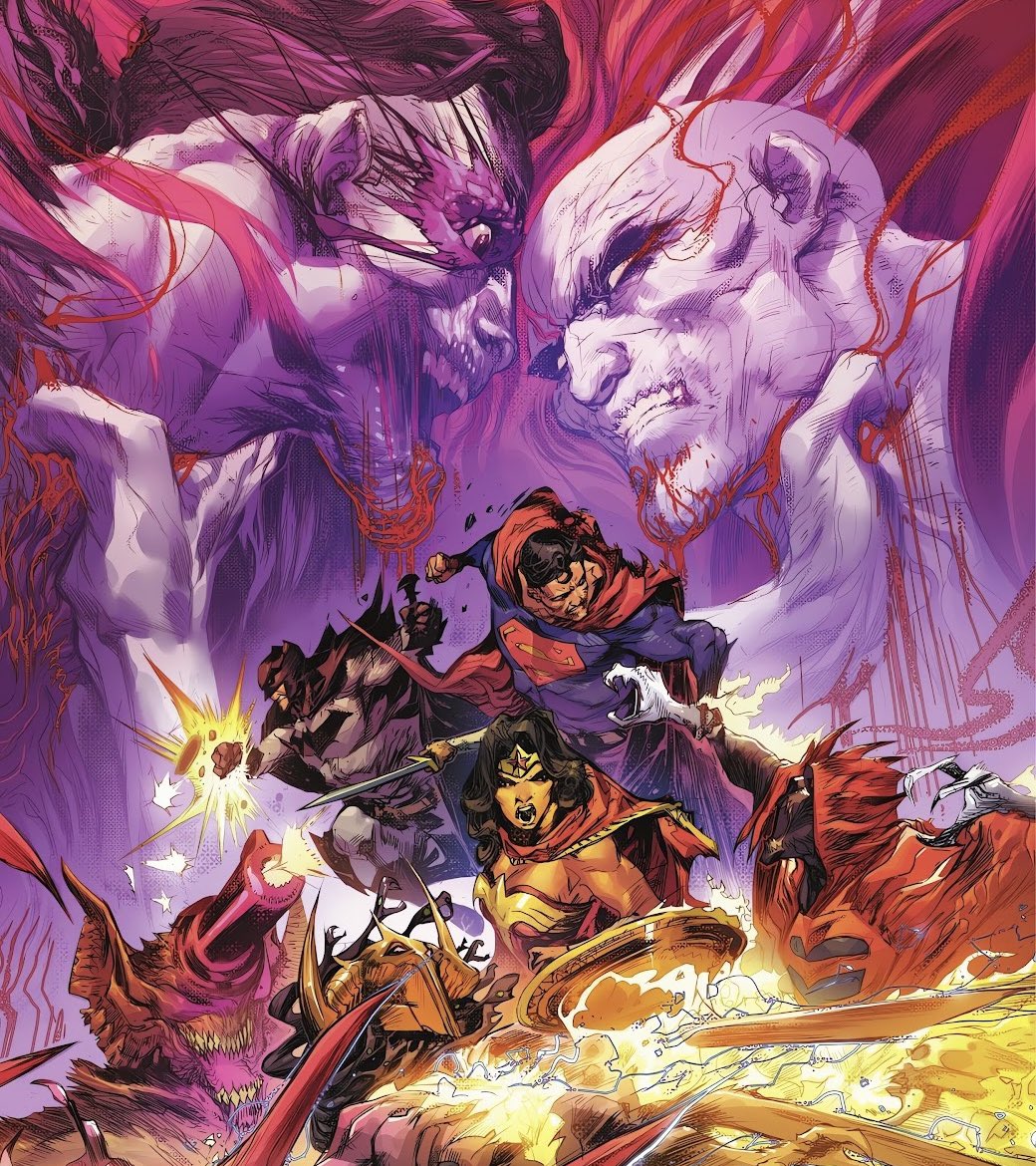 Next up is DC’s Knight Terrors from @Williamson_Josh, @MrHowardPorter & #GiuseppeCamuncoli. I’ve been a fan of Porter’s artwork since I first saw it on JLA, so this was a no-brainer. I’m looking forward to checking it out!