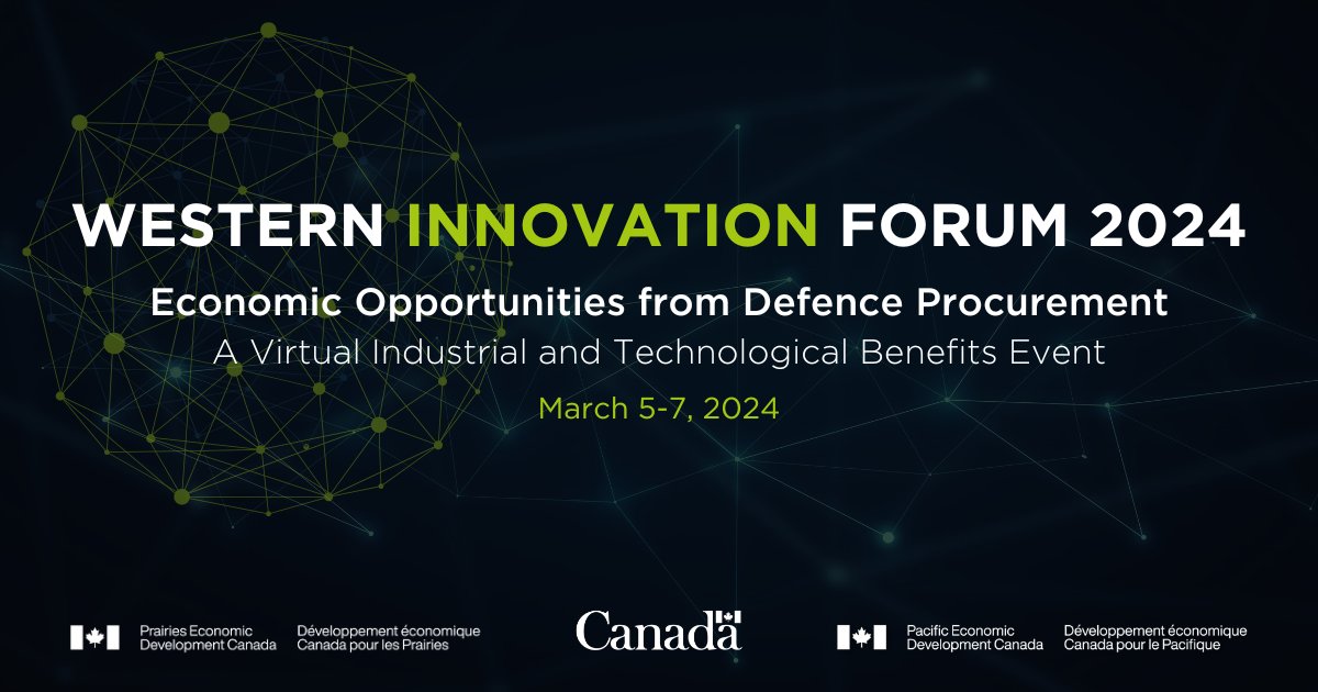As #WIF2024 approaches, #Prairies organizations, companies and research institutions can be connected to potential defence and security opportunities. Find more information and sign up for the Pre-WIF Preparation Webinar on February 22 here: canada.ca/en/prairies-ec…