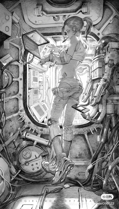 Illustration | Astronaut girl

Artist: Feng Wei c12 