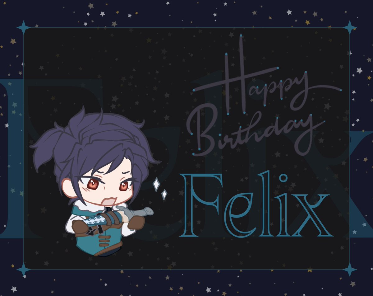 💙 Happy Birthday Felix! 💙

"A dagger? Heh, this is nice."

Time to celebrate Felix's birthday! What do you think would be Felix's favorite sword in all of Fódlan? Let us know in the comments! ✨

Art of chibi Felix by <a href="/arylaeee/">Arylaë • A10 AniRevo Toronto; 1364 MCM Birmingham</a> ! 💙