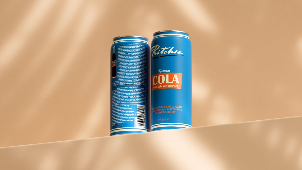 iampevdee's tweet photo. Ritchie Cans - Product Design Practice.🍹

Brand: @drink_ritchie 
Original Branding: https://t.co/ZiIfnl2jT0
Software: #C4D (@MaxonVFX)
Renderer: #OctaneRender (@OTOY)
Gobos: #MadeWithGSG (@GSG3D) https://t.co/zHQ4lazJqZ