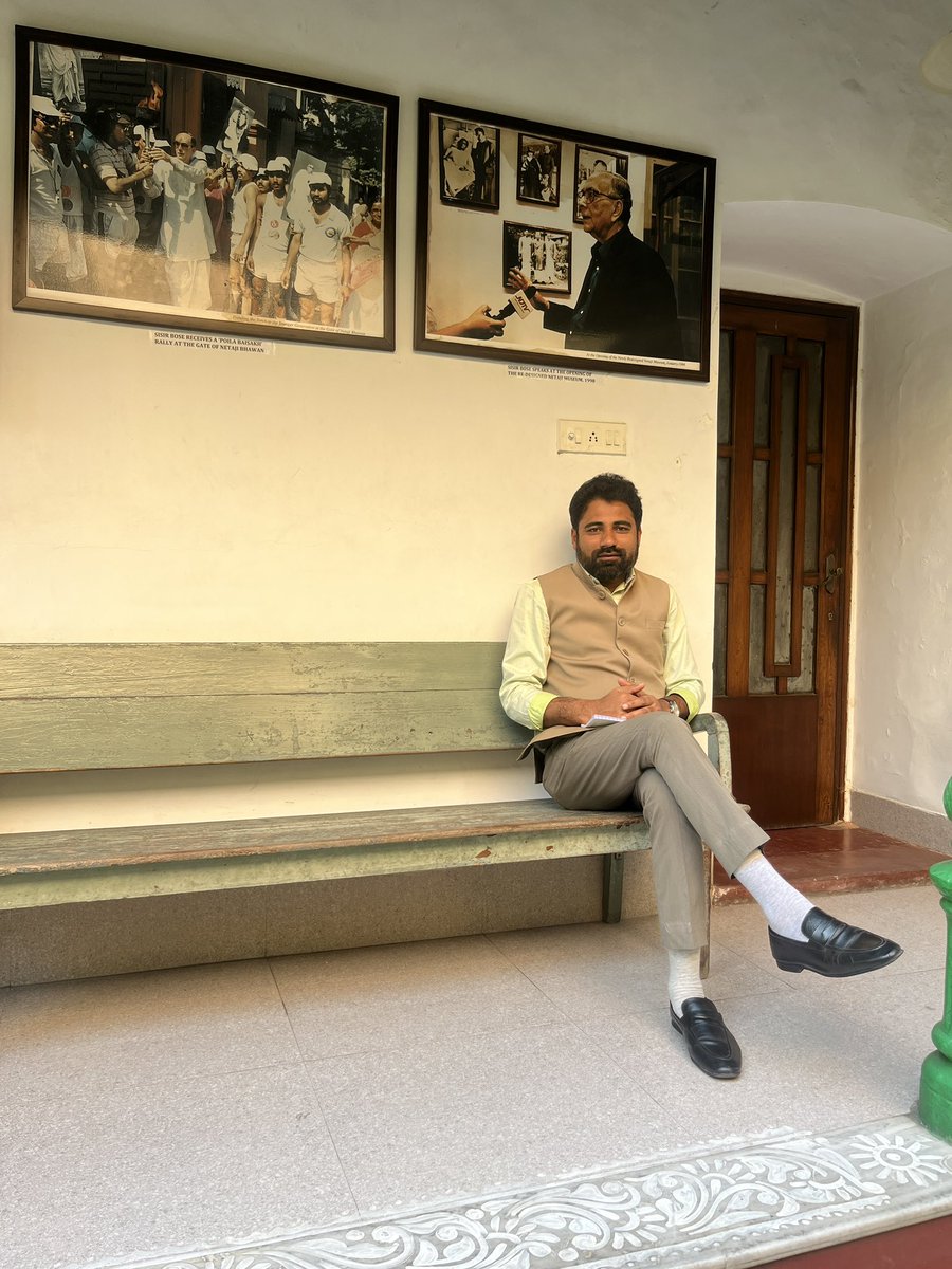 vikranttongad's tweet photo. I recently visited the home of #Netaji #Subhas Chandra Bose/museum, #Kolkata. It was a wonderful experience for me.
I have been influenced by Netaji's personality since childhood. His sacrifices for the freedom of our country are well-known, and he was a very courageous person. https://t.co/QDWJdJvzsW