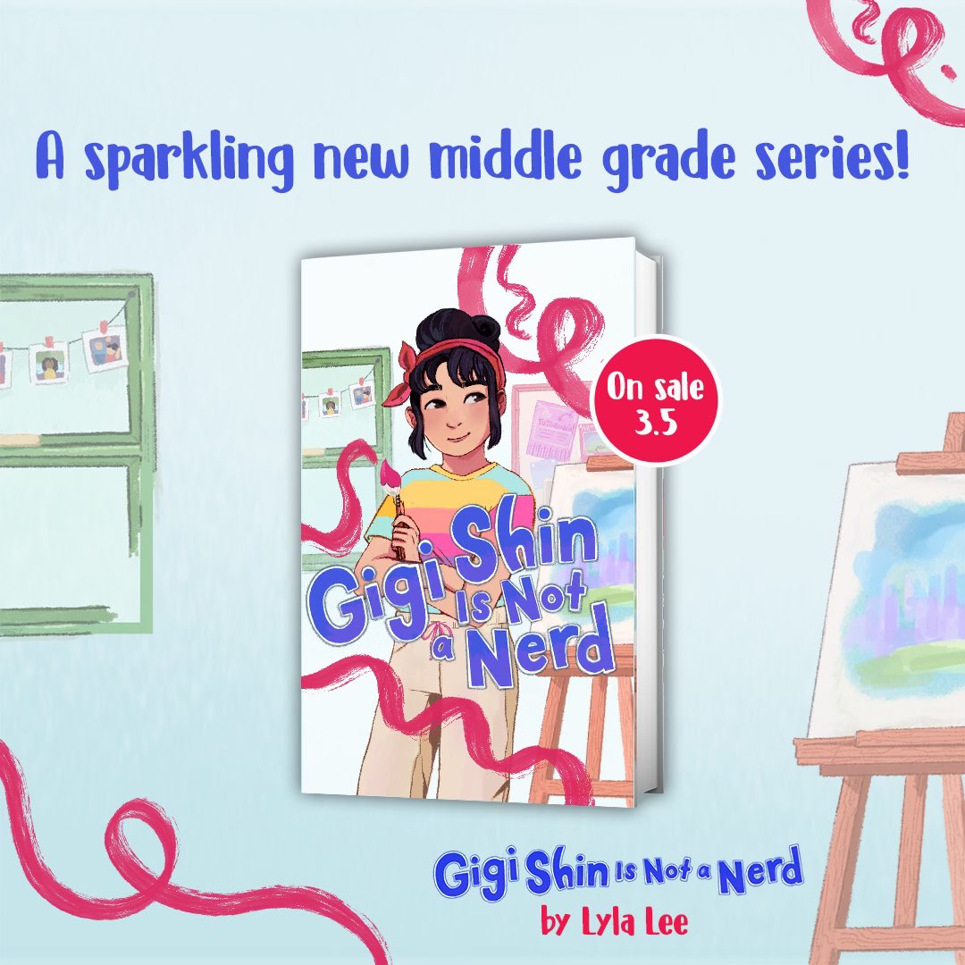 There are only two weeks left until the release of my middle grade debut, GIGI SHIN IS NOT A NERD! ✨ I’m so excited for y’all to meet Gigi & her friends in the Ace Squad, which @KirkusReviews dubbed “the new club in town” for Baby-Sitters’ Club fans! lylaleebooks.com/gigi-shin/