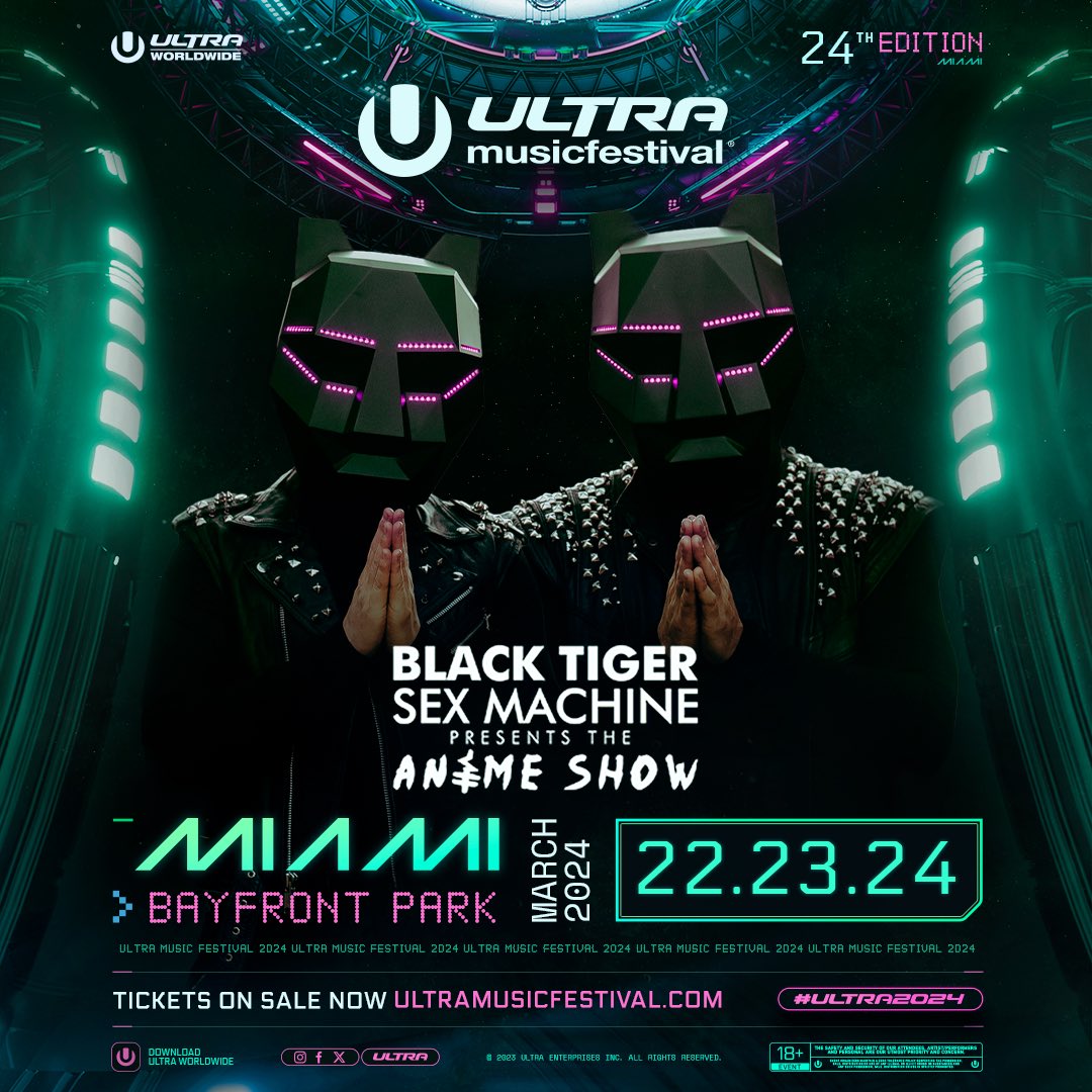 ULTRA MIAMI TIX ALERT! Here’s your chance to win passes to Ultra Miami. To enter, simply like, repost, tag your rave fam AND make sure to all follow us! Good luck Church Fam 🔥 #ultramiami