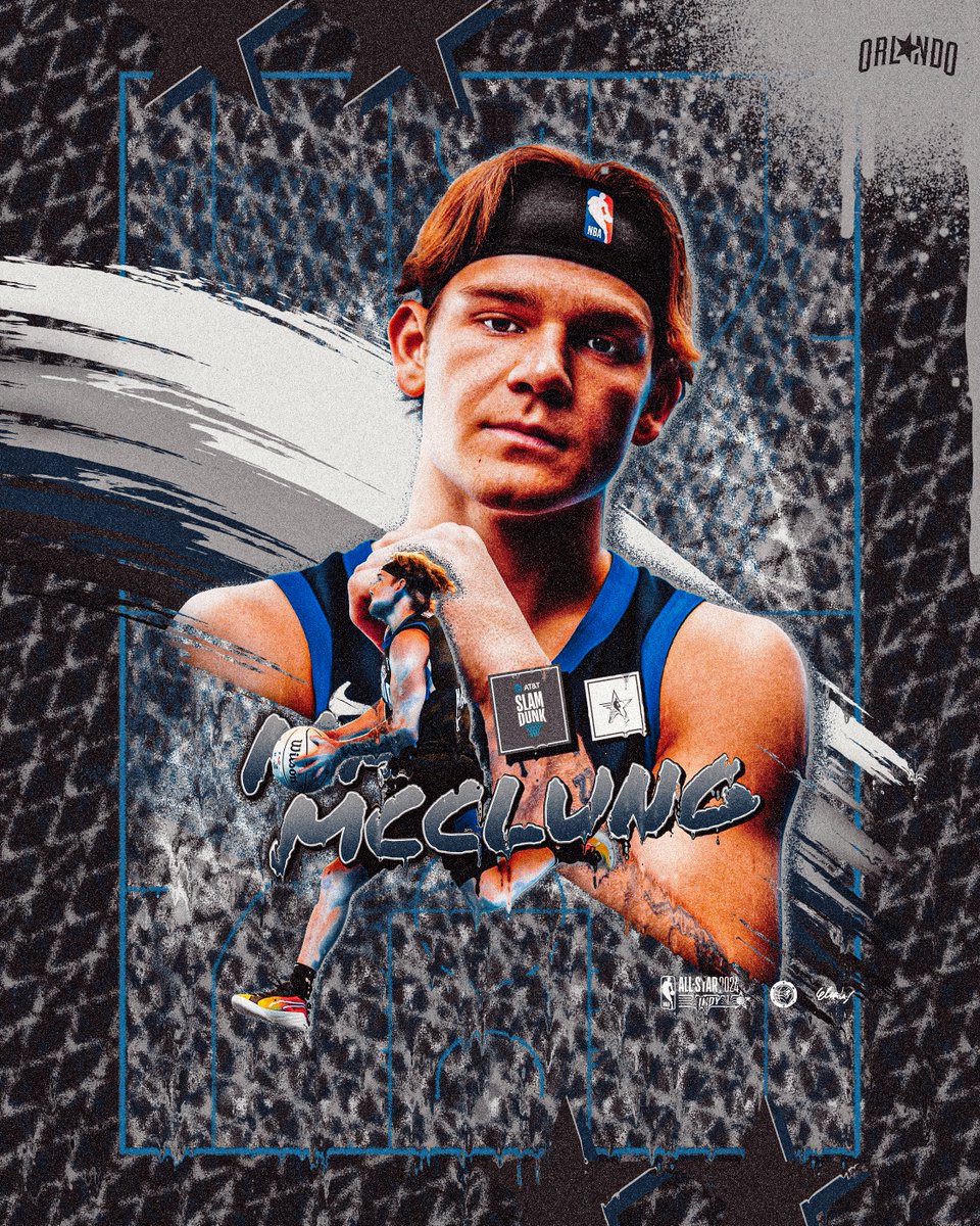 ReyesDesignz's tweet image. Took flight to secure it once more ✈️🪄

#macmcclung #mcclung #osceolamagic #orlando #nbaallstar #nba #attslamdunk #smsports