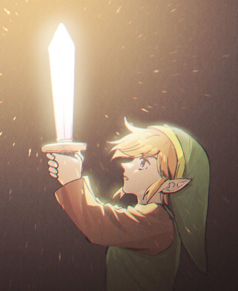 ゼルダ「ヒトリデハキケンジャコレヲ サズケヨウ#ゼルダの伝説38周年 #Zelda38t」|さかなきのイラスト
