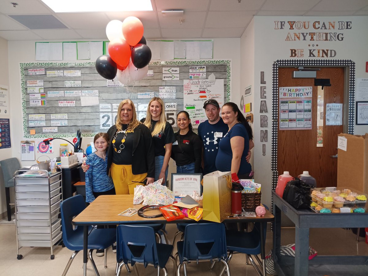 Lovell_Elem's tweet photo. Sonny's BBQ - Random Acts of BBQ: Student Edition.
Our nominee: Mackenzie, 3rd grade. Mackenzie is a wonderful student that is always showing kindness to others. We are proud to have her as a Lovell Wildcat! @melissa_sarasty #LovellUpGameOn https://t.co/IrMPMWU0gu