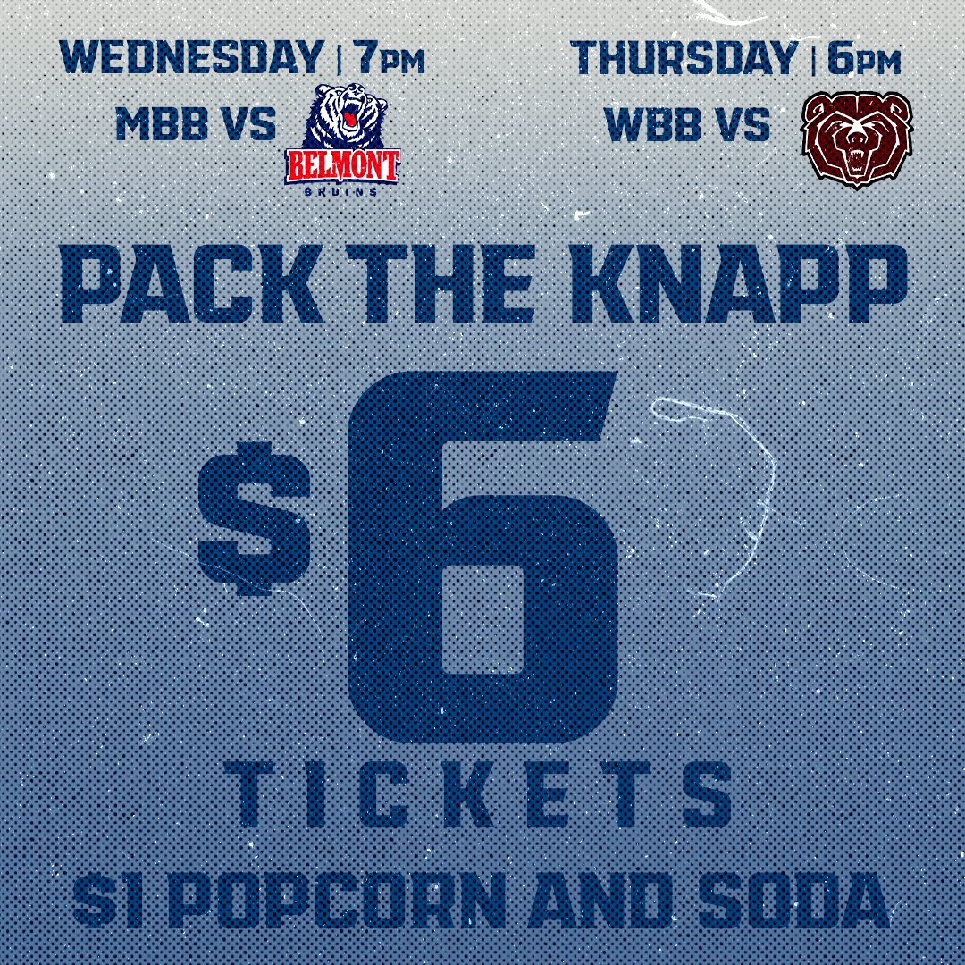 DUBulldogs's tweet image. 🎟️$𝟲 𝘁𝗶𝗰𝗸𝗲𝘁𝘀 🎟️

Drake is one of 6 schools in Division-I college basketball that has both of their teams in 1st place.

Pack the Knapp on Wednesday and Thursday this week and enjoy concession deals

MBB shorturl.at/guvP2
WBB shorturl.at/iuxS3

#DSMHometownTeam