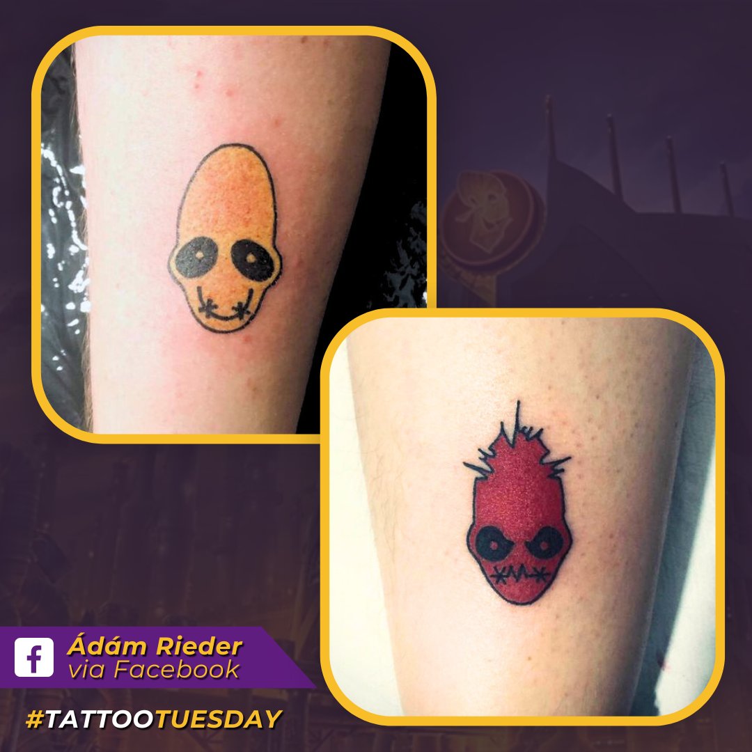 OddworldInc's tweet photo. Check out these Best Friend tattoos sent to us by Ádám Rieder on Facebook 😭😍

It's so insanely humbling to know people like Oddworld so much that they'd rep us for life! Thank you to all our tatted players 🤗

#TattooTuesday #oddworld #gamerink https://t.co/FAxigm782D