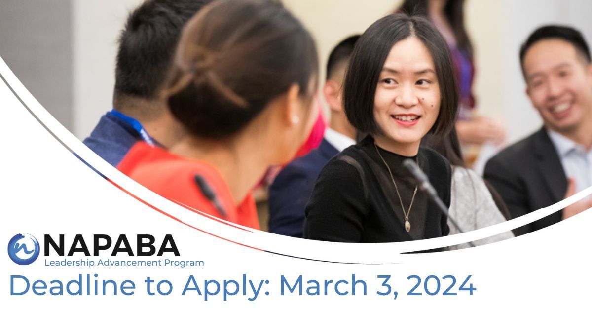 There's still time to apply for the 2024-25 Leadership Advancement Program! Invest in your leadership development and support the growth of a diverse set of individuals—apply by March 3. Learn more about this year-long experiential program: napaba.org/page/24_leader…