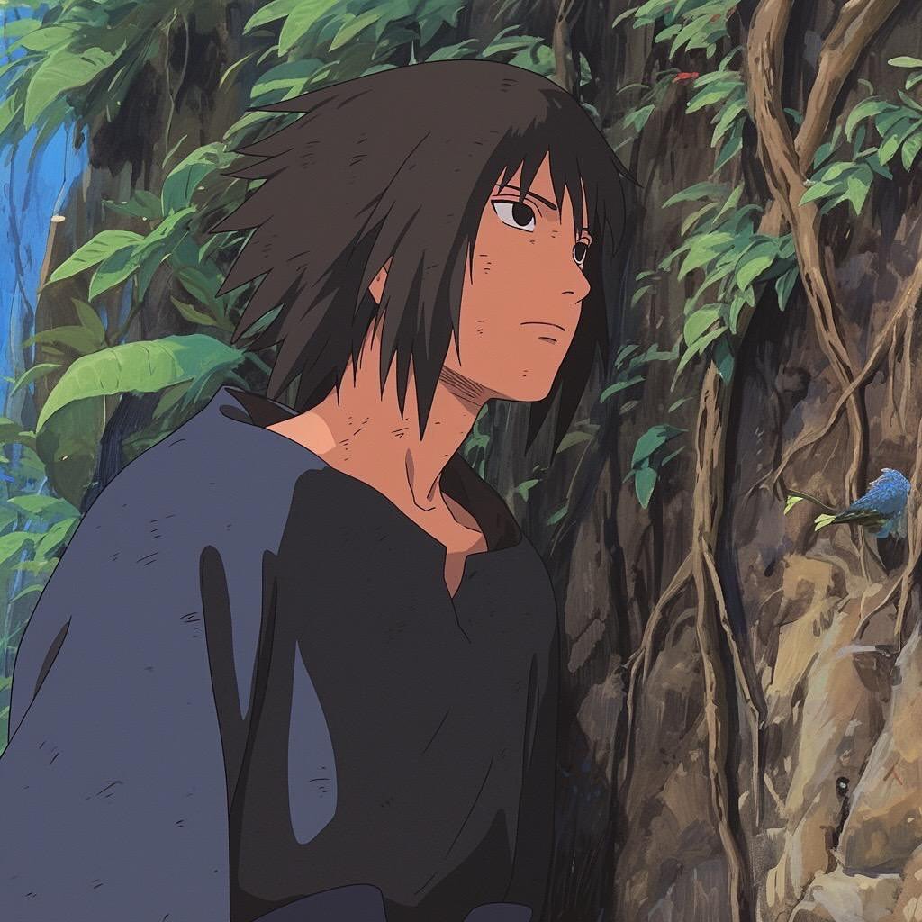 narutoimges's tweet photo. Naruto in Studio Ghibli style https://t.co/FZhUsT4lPU