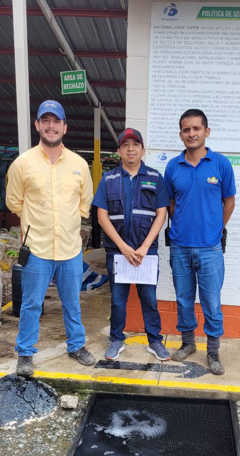 AgrobanEC's tweet photo. Seguimos recorriendo fincas en #ElOro con proyecto #SafeBanana buscando conocer qué tan preparado está el sector contra #FOCR4T Se ruega a los productores que colaboren permitiendo la entrada del personal de #Agroban a sus fincas @aebeecuador @GIZEcuador @AgriculturaEc #AleR4Ta https://t.co/2nLqQJeub1