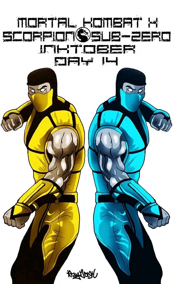 Raydash30's tweet image. Yes i drew these both. 5 years gap. from 2017 to 2022.
never abandon art. You can improve everyday. theres no shortcut.
#raydasharts #mortalkombat #mortalkombatx #scorpion #subzero #getoverhere