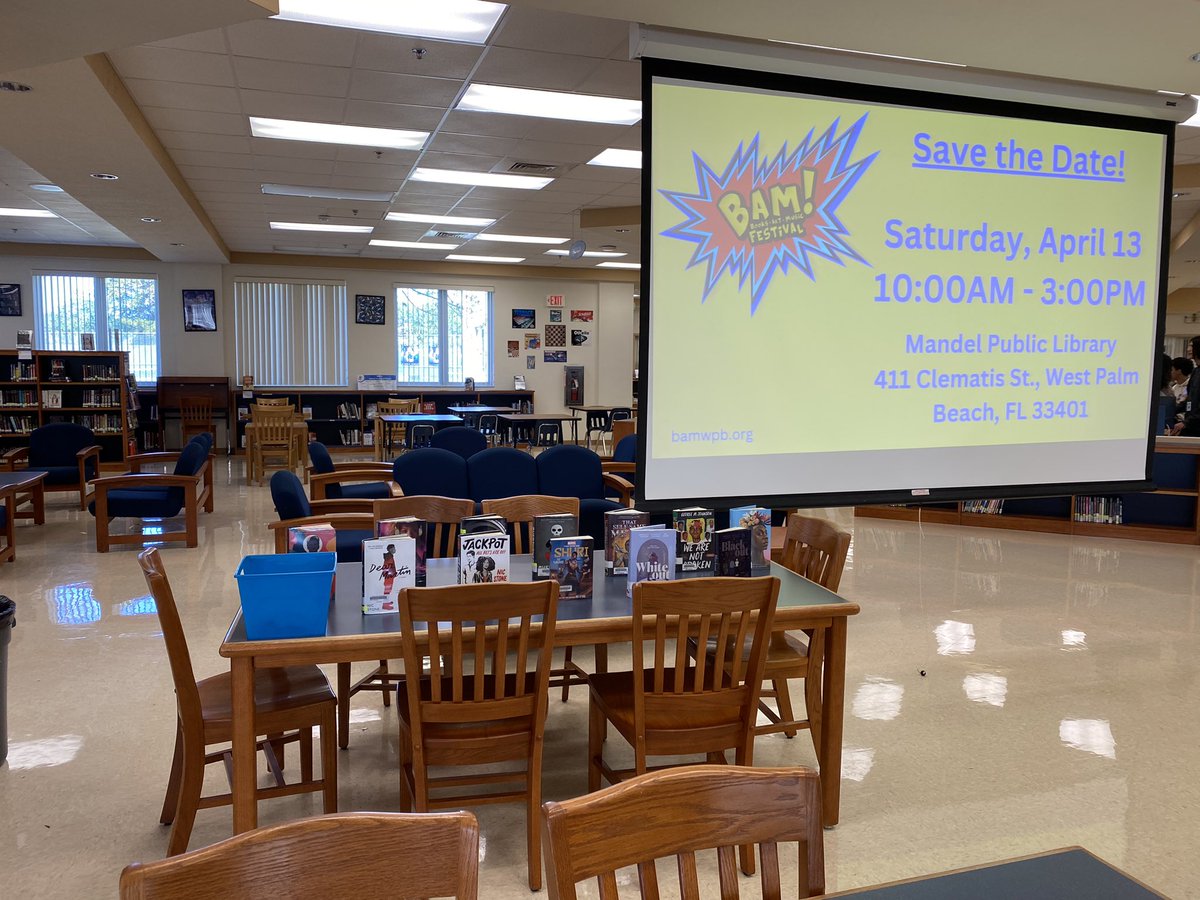 Busy day in the media center. Our ESOL students came in for an @breakoutEDU to learn about the different holidays in February. Then, BSU and the Literary League met to start learning about the great authors @BAMwpb