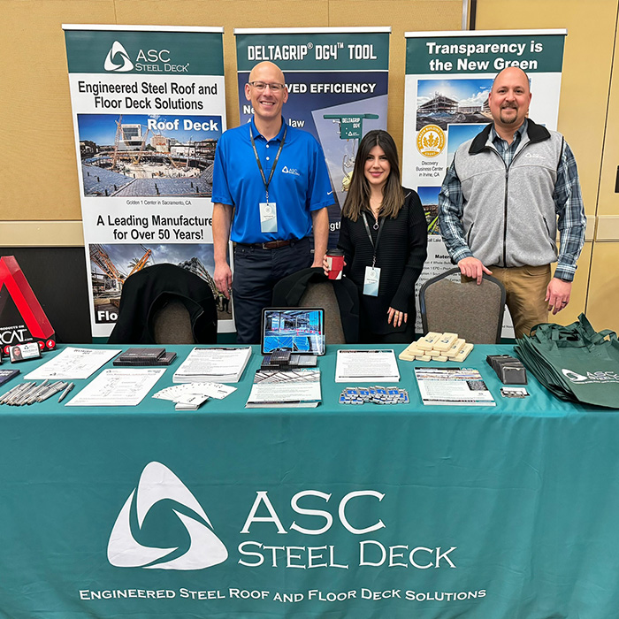 ASCSteelDeck's tweet photo. We are at SEAU today through tomorrow and look forward to reconnecting with the engineers at the conference. Stop by our booth and ask us what’s new! https://t.co/vgC3PuykqH
#SteelDeck #BuildWithSteel #Networking #Conference #SEAU https://t.co/CNJpSzzTmG