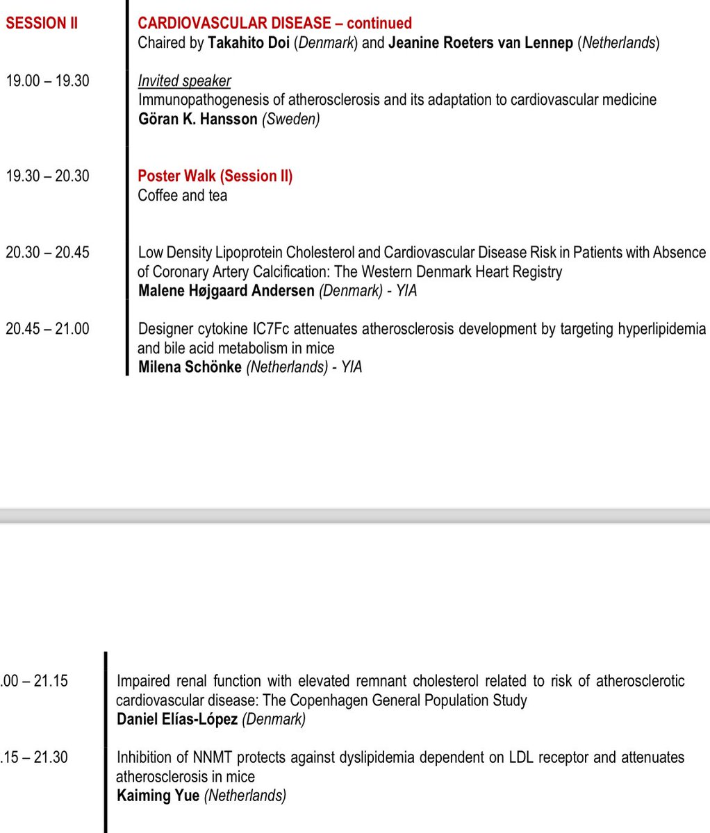 In few days, in the 30th Anual Scandinavian Atherosclerosis Conference, I’ll be honoured to present our findings of elevated remnant cholesterol and the risk of ASCVD in individuals with impaired renal function. <a href="/BNordestgaard/">Borge G Nordestgaard</a> <a href="/caguilarsalinas/">CarlosAguilarSalinas</a> @uiem2017 <a href="/INCMNSZ_DirInv/">Dirección de Investigación INCMNSZ</a> @incmnszm