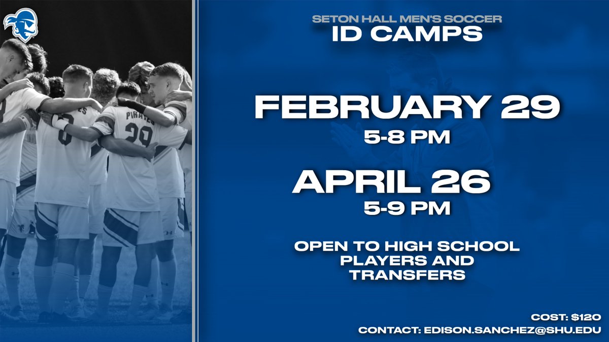 We have some ID Camps coming up, including one next week! Contact Edison Sanchez to register. #HALLin🔵⚪