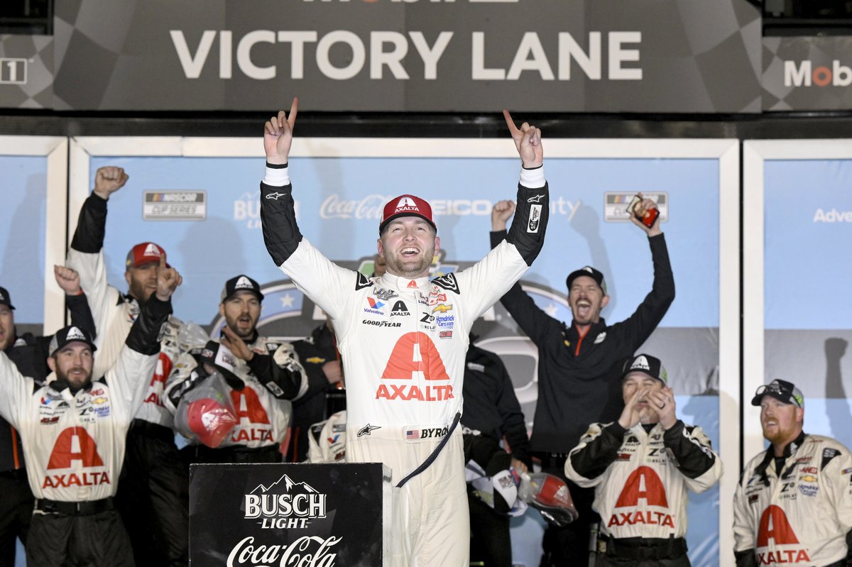 Congrats to William Byron on winning the Daytona 500! #TeamValvoline #TeamHendrick @TeamHendrick @WilliamByron