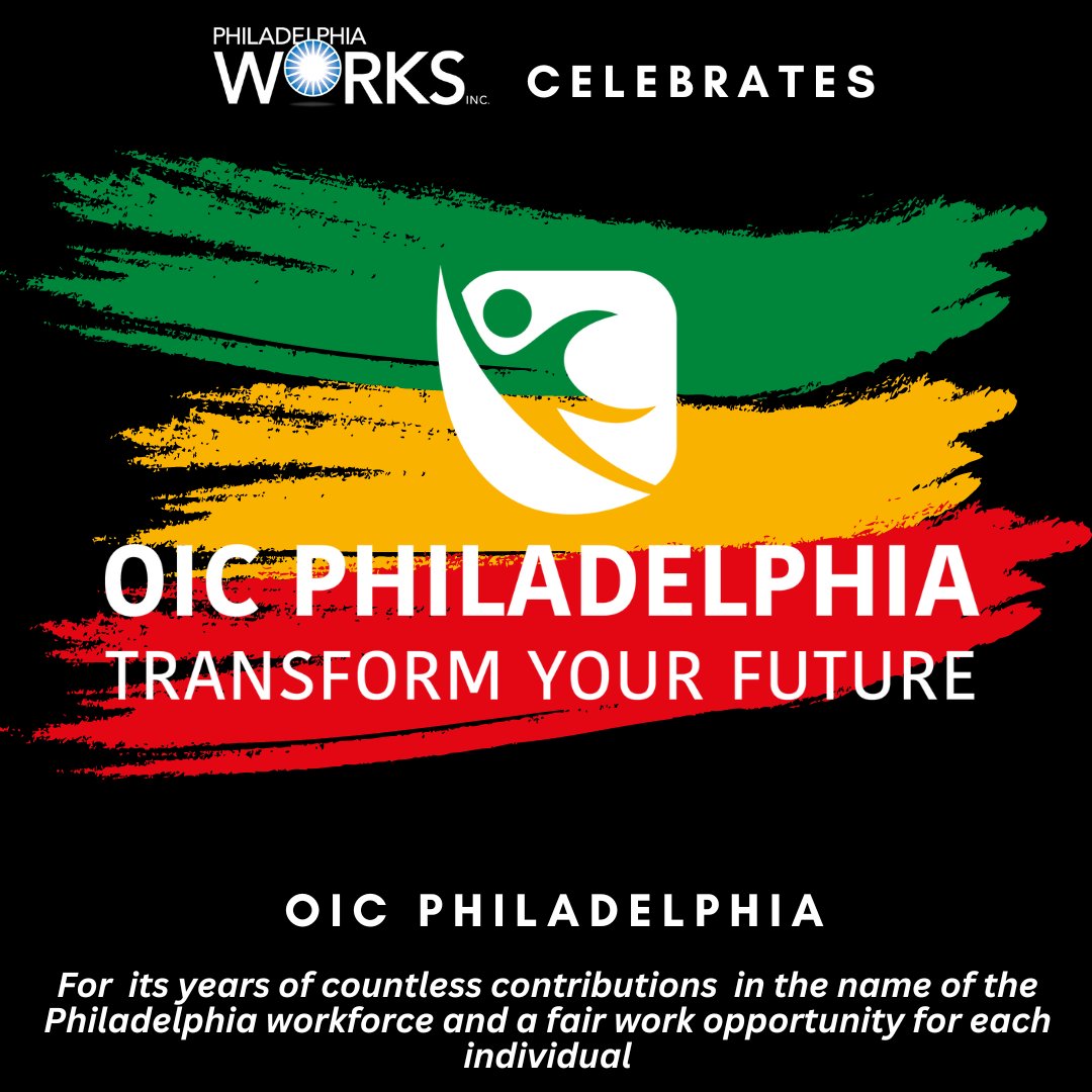 As we continue our workforce hero series for Black History Month, today we honor, OIC Philadelphia. Founded in 1964 by Reverend Leon H. Sullivan, OIC has a continued mission and dedication to eliminate poverty, unemployment, and illiteracy through education and job training.