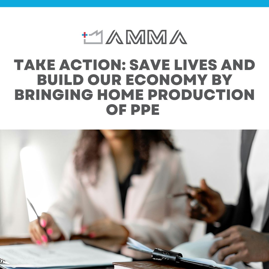 AMMAunited's tweet image. TAKE ACTION: Speak Up to Save Lives and Build Our Economy by Bringing Home Production of PPE. The public comment period for USTR COVID-related tariff exclusions ends TODAY. Make your voice heard for #AmericanManufacturing, #Resilience, and #Preparedness: lnkd.in/gUeJjzF