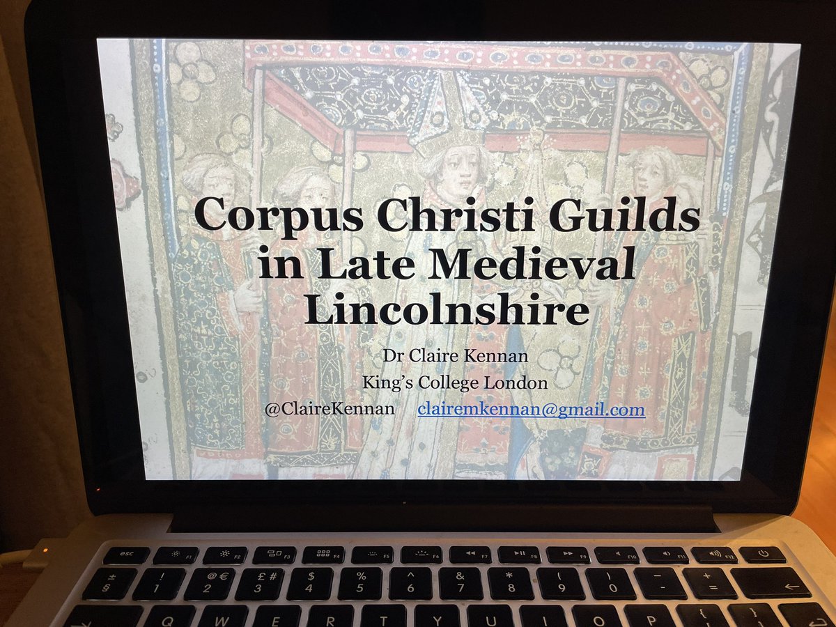 A cheeky little research talk this evening via zoom! #AcademicTwitter #AcademicChatter #medievaltwitter #medievalist #research