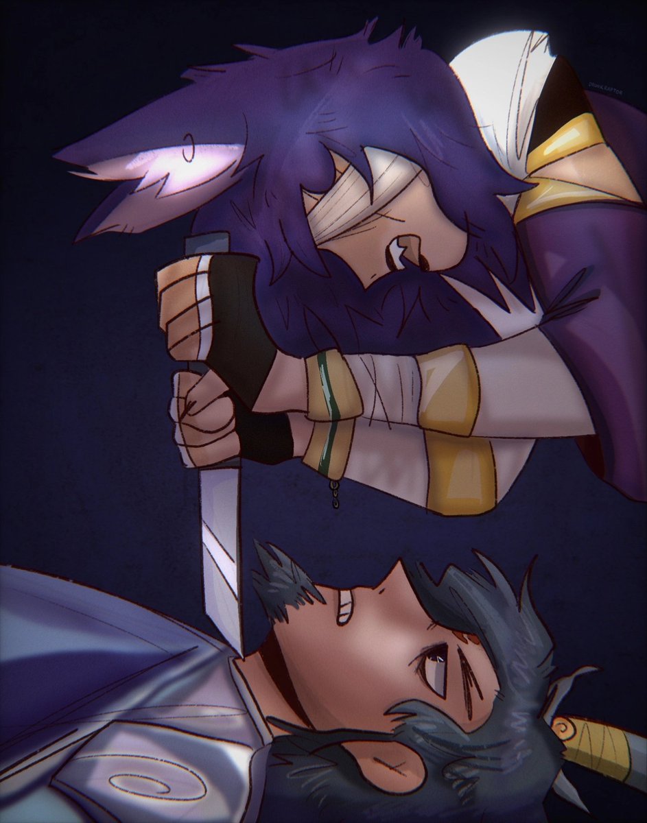 dontshepardme's tweet image. everything is s princess mononoke scene when you want it to be 🔪

#masteryi #oc #artoflegends