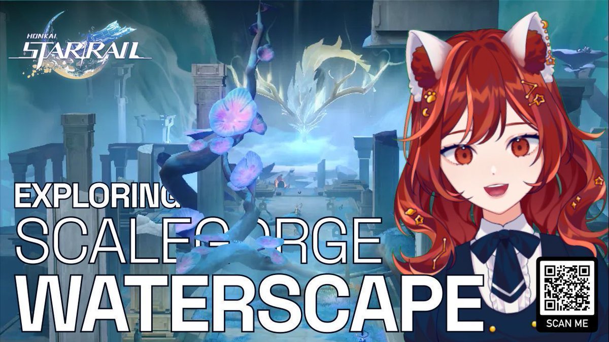 solfirafira's tweet photo. 【 HONKAI: STAR RAIL 】 We're diving into #HSR and exploring a new area: Scalegorge Waterscape!! This is a #sponsored stream, which means lots of goodies (read: 50 Stellar Jades FREE!!)【 #firaLIVE 】
New Mobile Players: Scan the QR code to play alongside me! https://t.co/3UiF13Dcm9