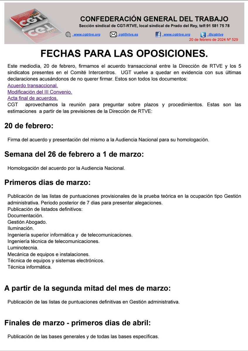CGT RTVE tweet media