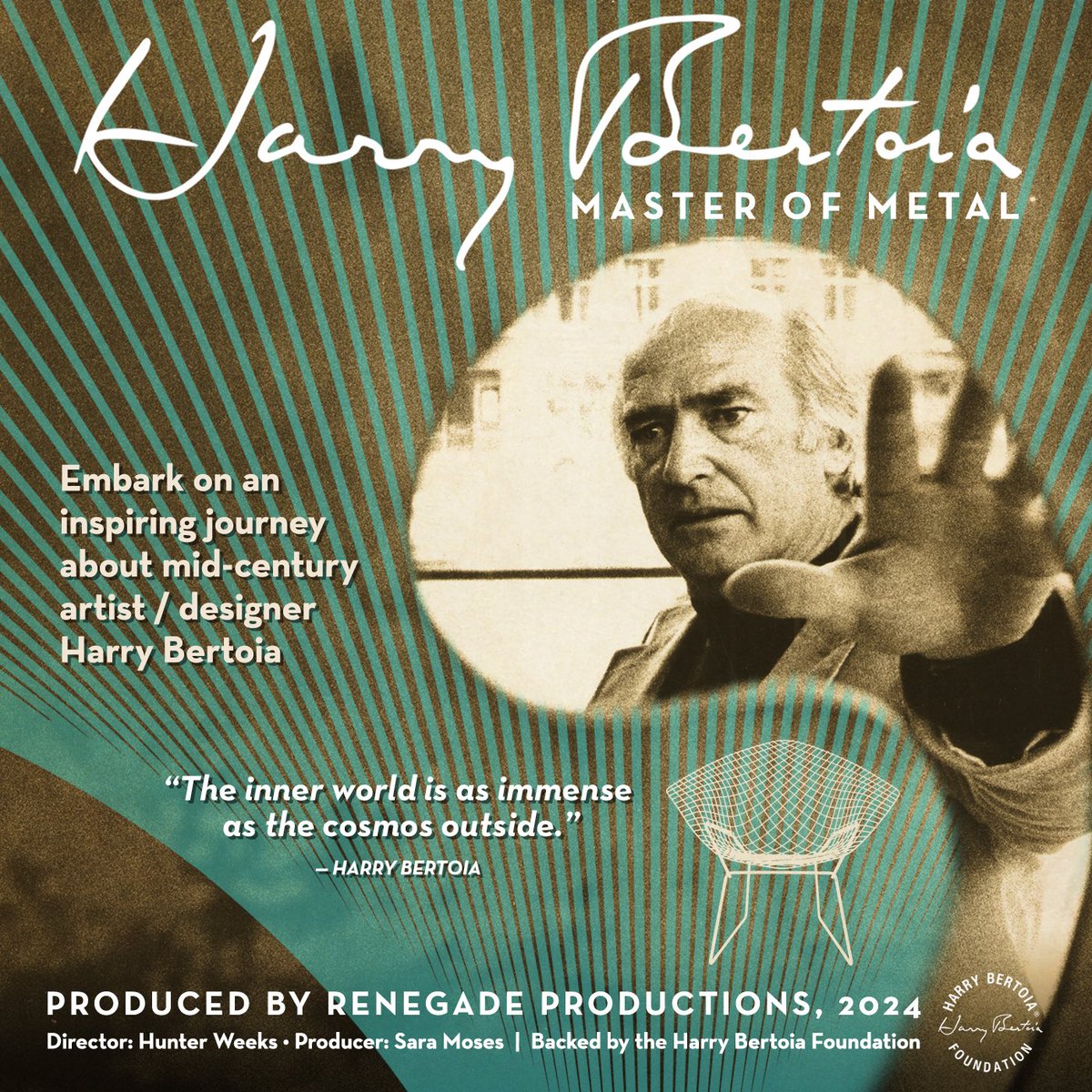 The Harry Bertoia Foundation tweet media