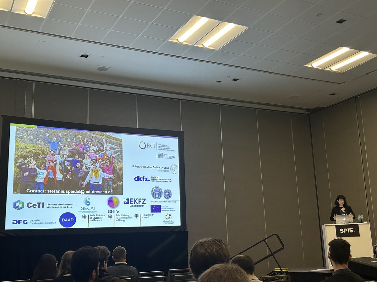 lena_maierhein's tweet photo. Impressive collection of #SurgicalDataScience projects presented by @SpeidelStefanie. Looking forward to more vision language research in surgery! https://t.co/6rOhM3TDzL